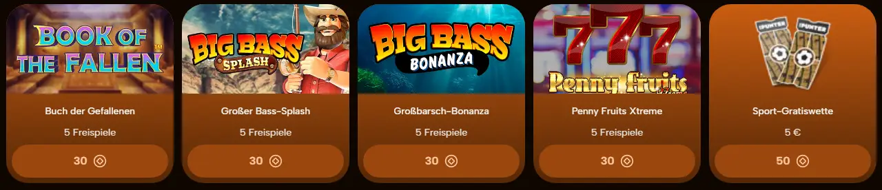 AtlanticAce Casino Münz-Shop